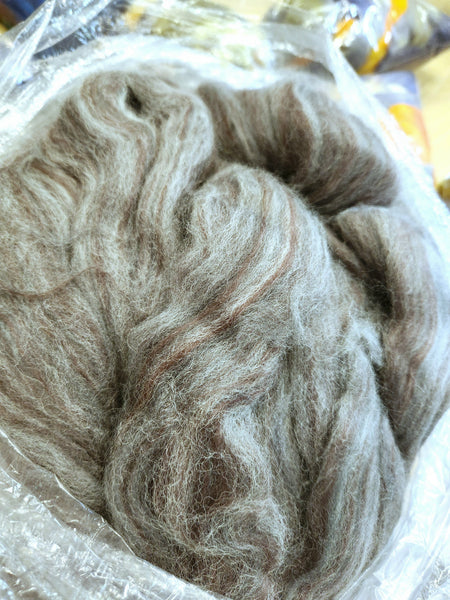 Shetland/Nylon blend for Spinning - 4 oz. - 6 colors