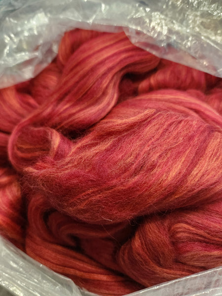Shetland/Nylon blend for Spinning - 4 oz. - 6 colors