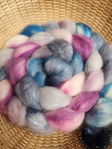 4 oz  BFL/Firestar Spinning Fiber -  Katherine