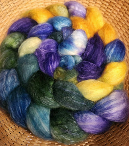 BFL/silk Spinning Fiber -  We Can Never be Royals