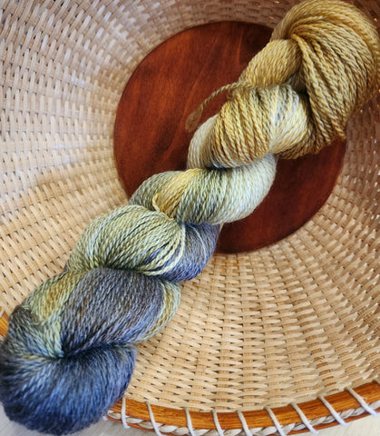 Superwash Merino/Bamboo 70/30 Sock Yarn - 382 yards/100 Grams - Greed from the 7 Deadly Series