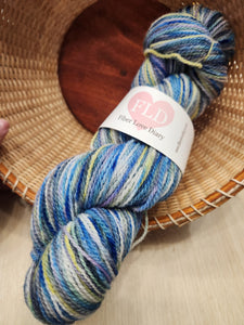 Dorset Horn Heavy Sock Yarn - 328 meters/100 Grams - Deep Summer