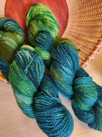 Superwash BFL/Nylon 70/30 Sock Yarn - 382 yards/100 Grams - Leaf it to Beaver