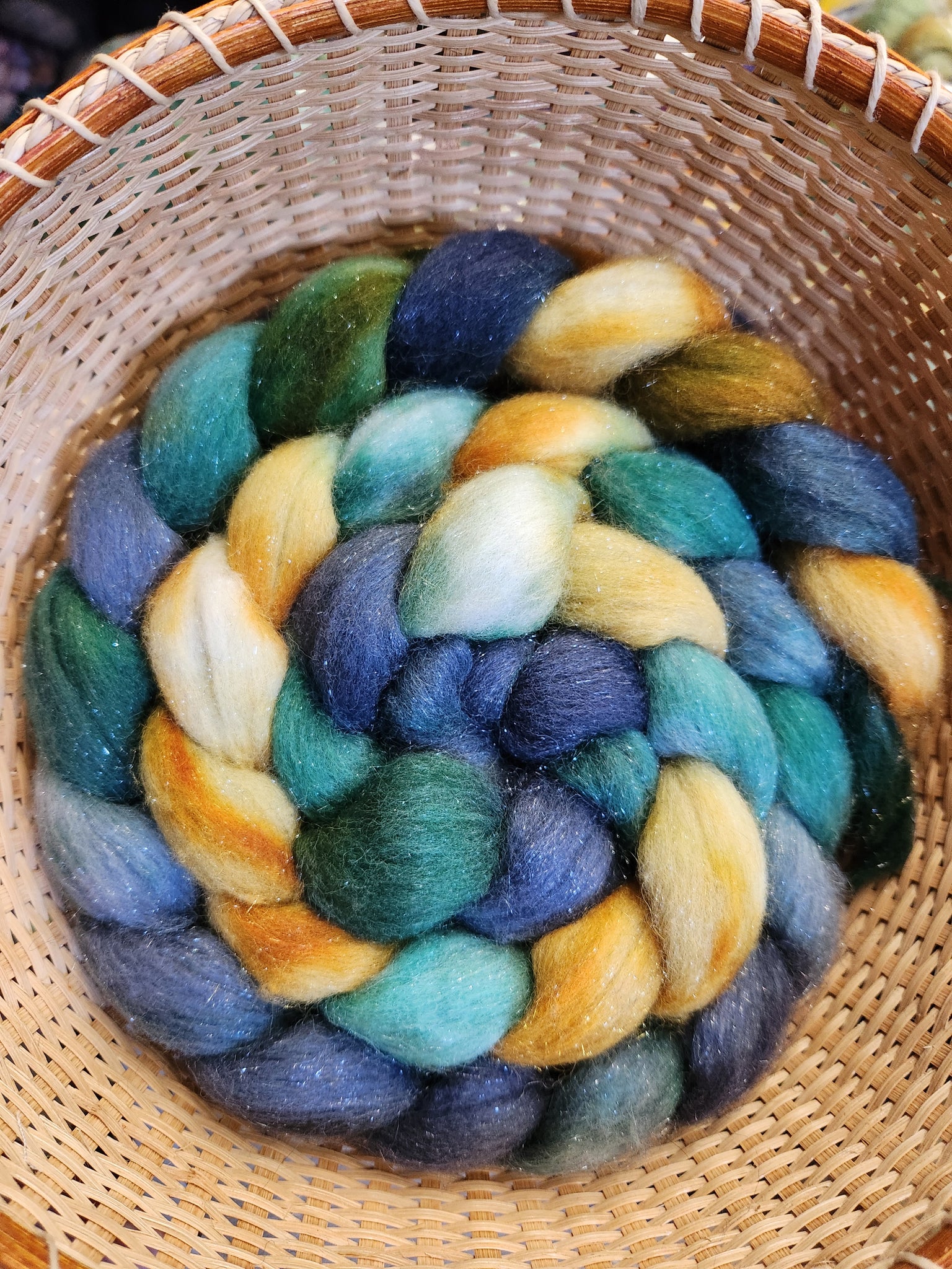 Merino/stellina Wool Spinning Fiber -  Twist & Sprout
