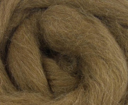 Natural Brown Manx Loaghtan Top/Wool/Fiber Spinning, Felting